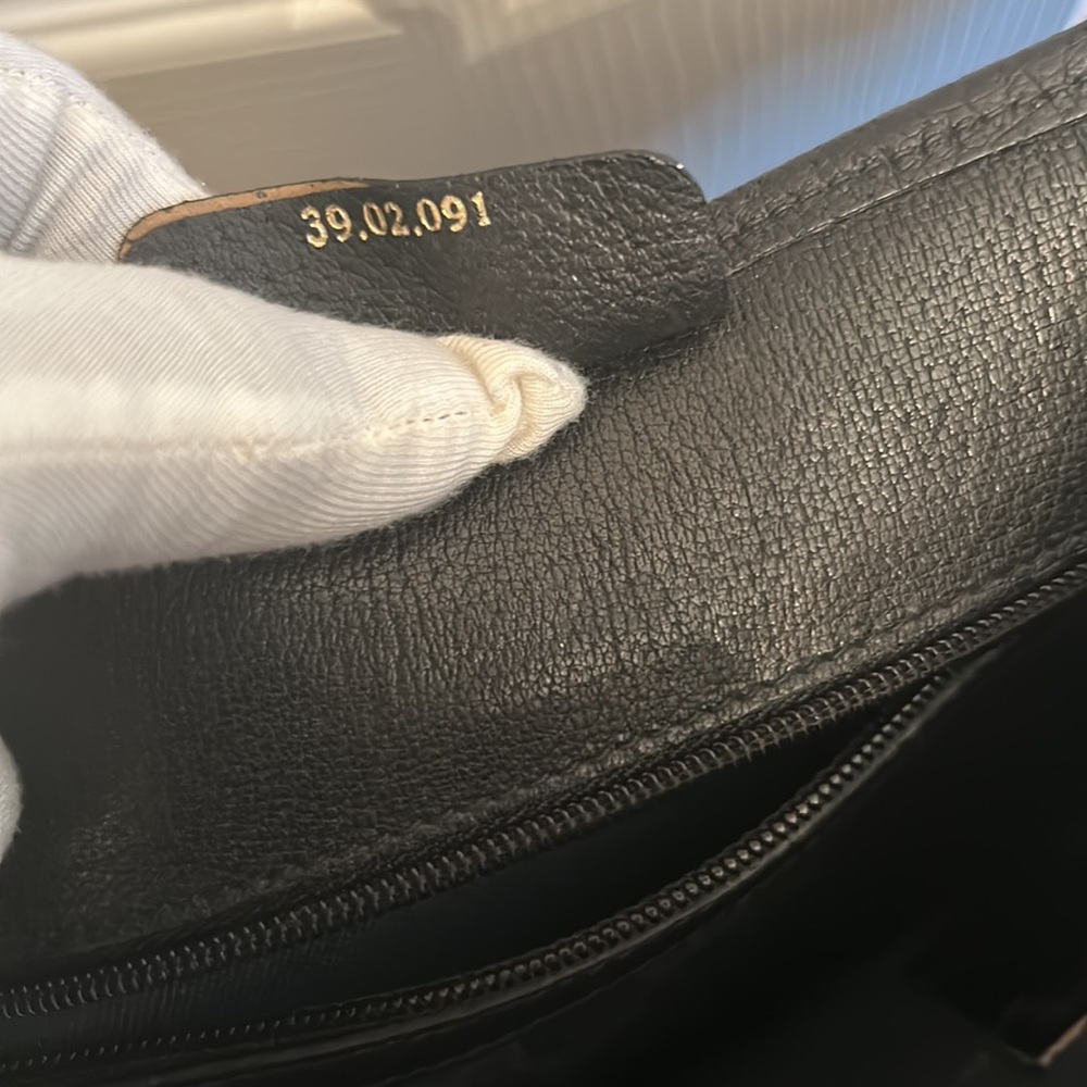 Gucci Supreme Sherry Line Tote Bag - Black - Picture 10 of 11